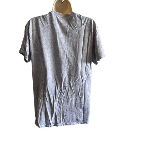 Playboy ~ Grey Tshirt ~ size Medium ~ distressed look knit - Picture 3 of 9
